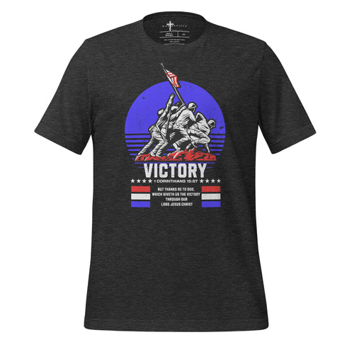 Victory Christian Bible Verse T-Shirt